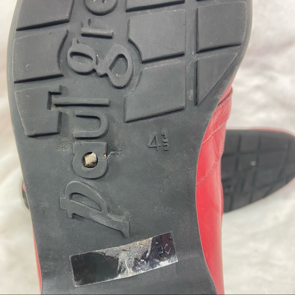 Paul Green Munchen red leather shoe. Size 4.5/7 - Picture 4 of 11